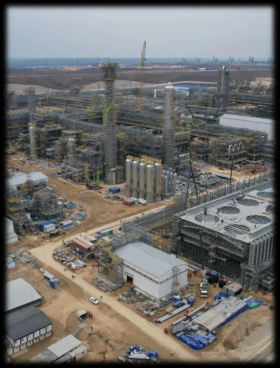 Строительство Амурского газохимического комплекса в Свободном